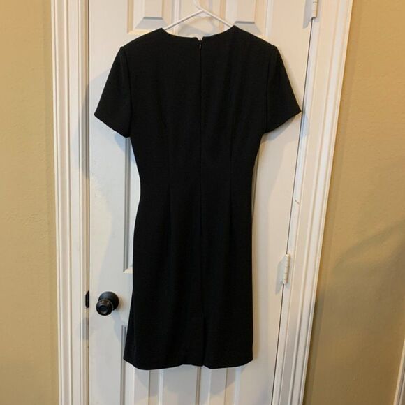 David Warren New York Black Dress Gold Accent - Picture 4 of 5